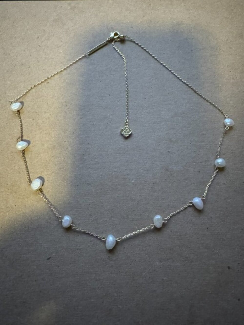 Leighton Gold Pearl Strand Necklace in Freshwater Cultured Pearls